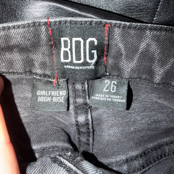BDG High-Rise Black Button-Fly Jeans - Picture 4 of 4